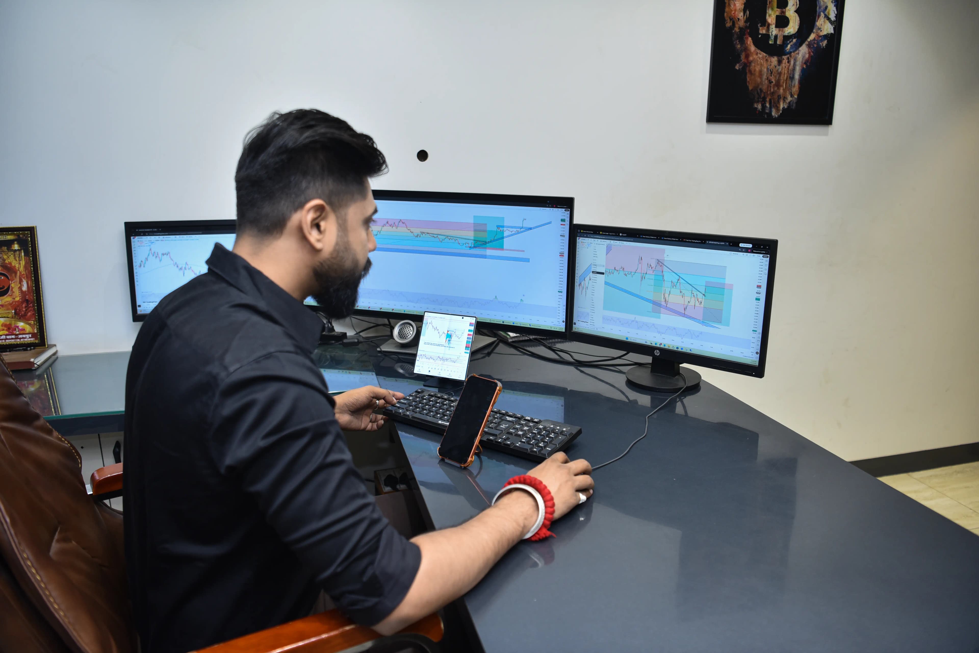 QIFM founder and mentorship team at Jaipur office