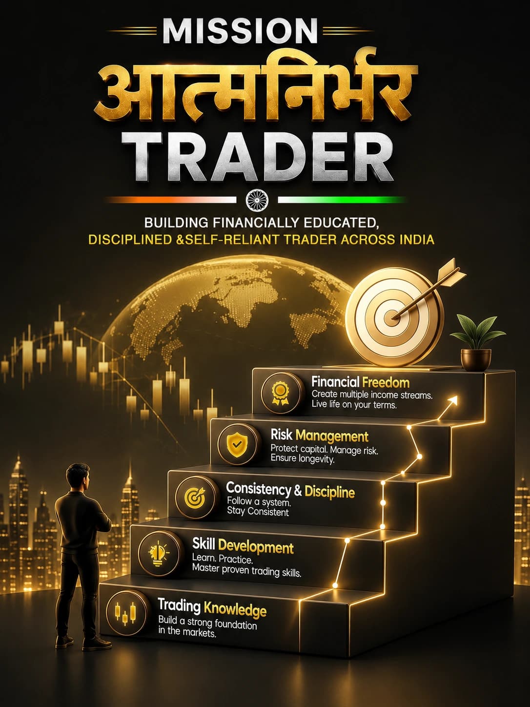 Mission आत्मनिर्भर Trader - Building Financially Educated, Disciplined & Self-Reliant Traders Across India